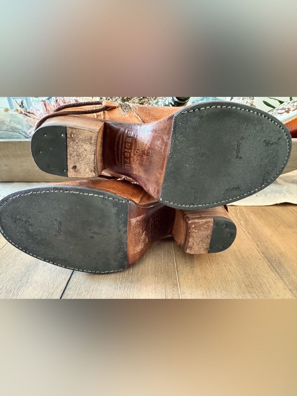 Bed Stu Blaire Leather Cobbler Series Boots, Tan, NWOT, Women’s Size 8.5 - Picture 8 of 11